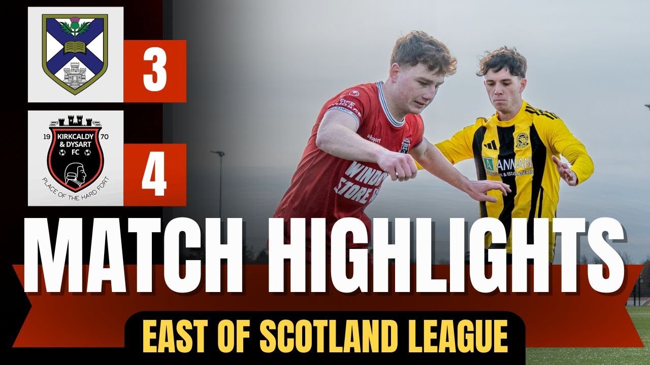  Match Highlights | Edinburgh University 3-4 Kirkcaldy & Dysart