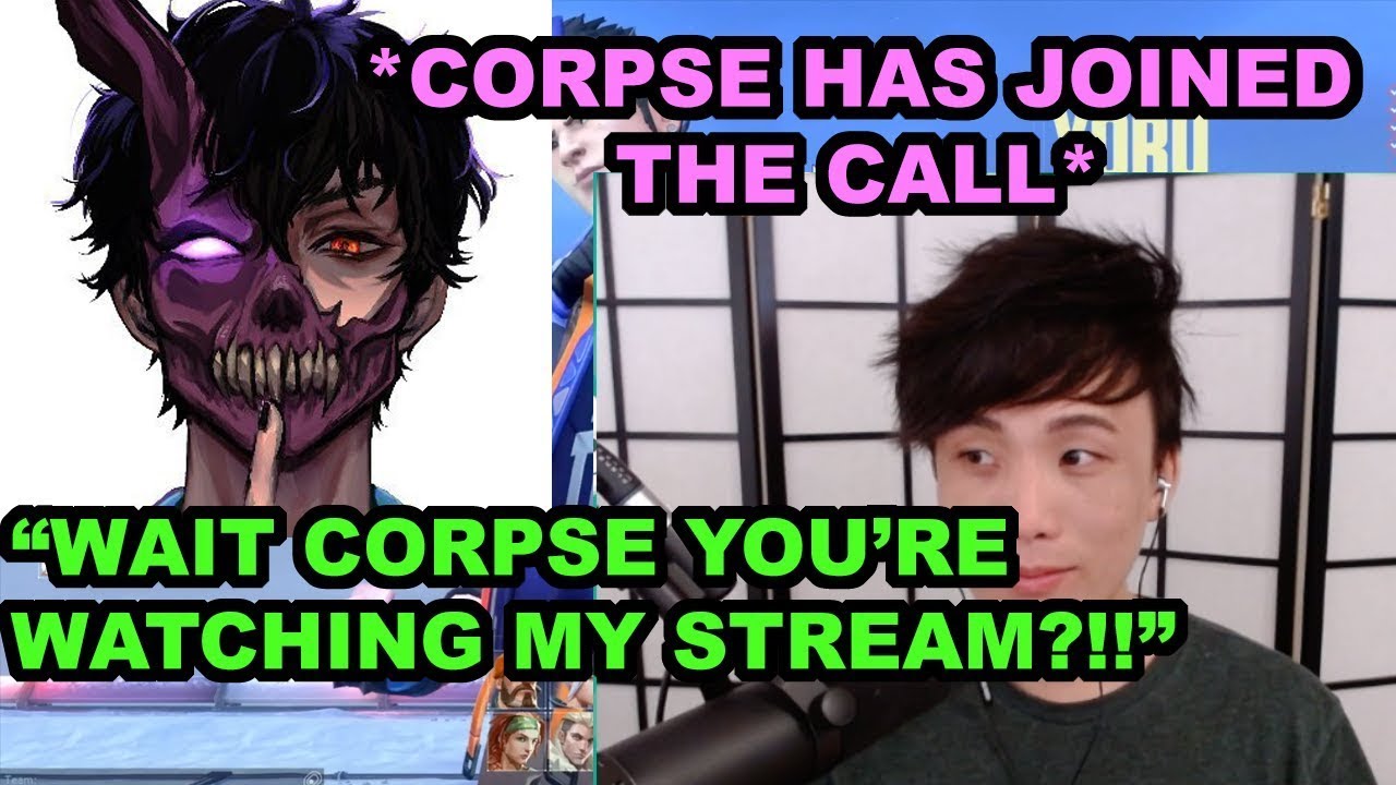 Every Time Corpse Joined Sykkuno's Call And Was Watching Him Stream | Corpse and Sykkuno Moments
