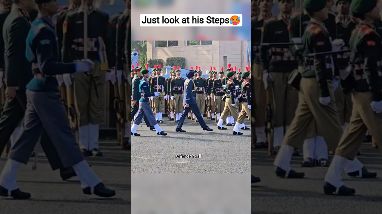 Air Chief Marshal Reviewing NCC Parade || #iaf #ncc #rdc #republicday #border2 #motivation #army