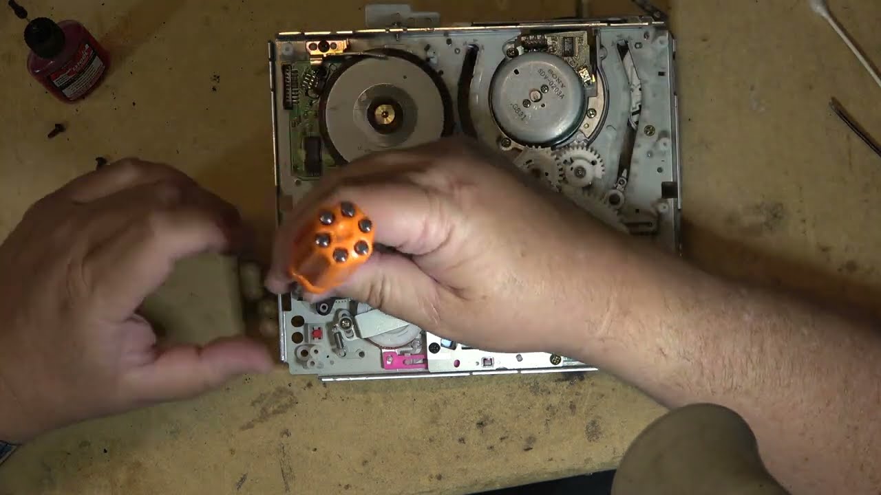 Sony SLVR1000 SVHS VCR Eats tape. Not the standard broken gear either.