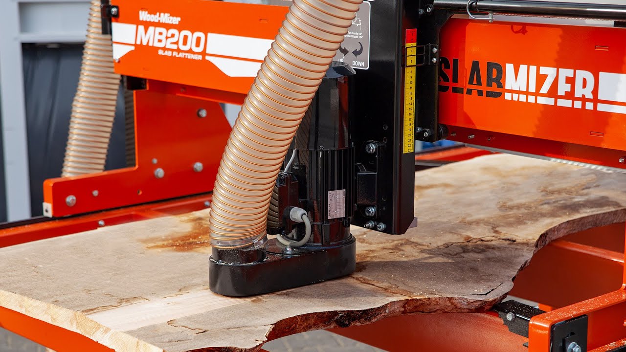 MB200 SlabMizer - Die neue Flächenfräse von Wood-Mizer | Wood-Mizer Europe
