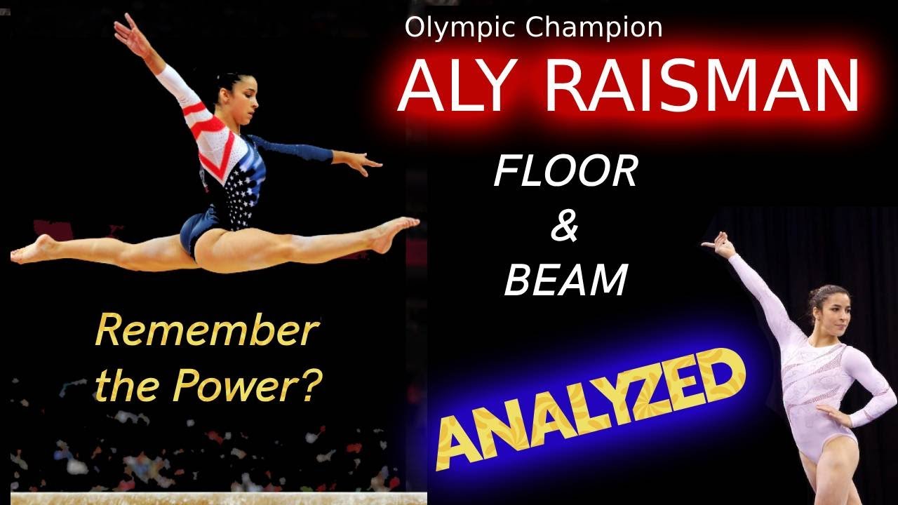 Olympic floor champion ALI RAISMAN skill by skill in depth analysis on floor and beam with Olympian.
