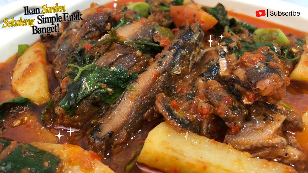 JANGAN CUMA DIPANASIN! 🚫 Modal Sarden Kaleng Bisa Makan Enak Seisi Rumah: Sarden Pedas Kemangi !!!