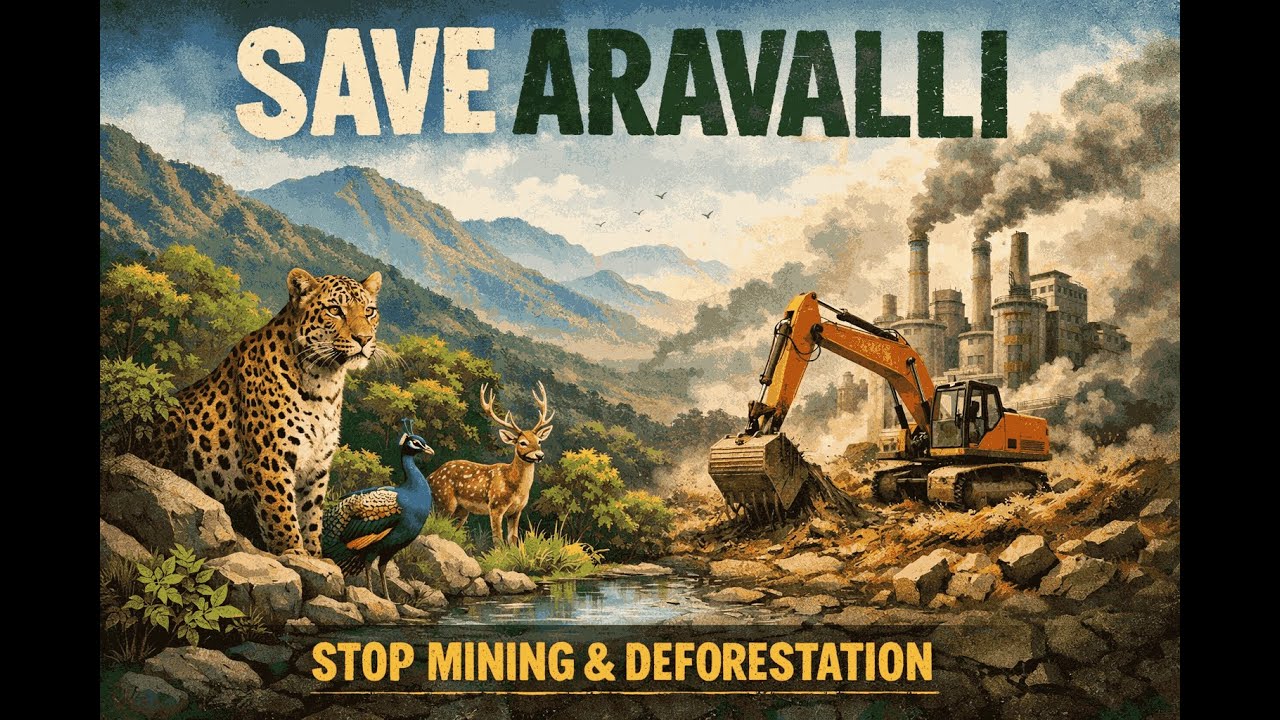 Aravali Protection Campaign for for UPSC|IAS |TGPSC|APPSC| All Govt. Exams