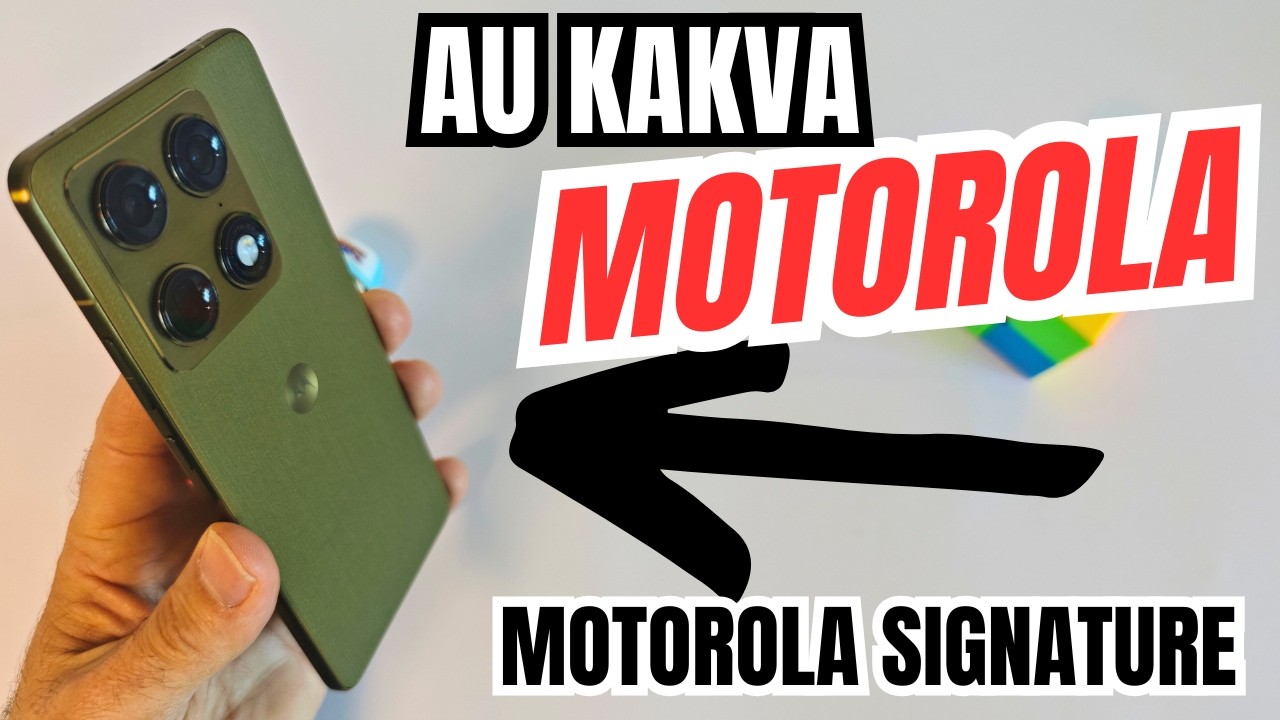 Najbolja Motorola do sada - Motorola Signature recenzija