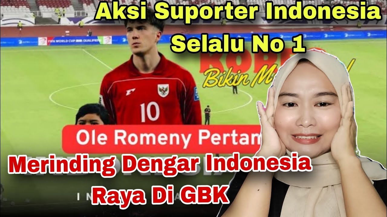 MERINDING DENGAR INDONESIA RAYA DI GBK, AKSI SUPORTER INDONESIA SELALU NO 1‼️MALAYSIAN REACT