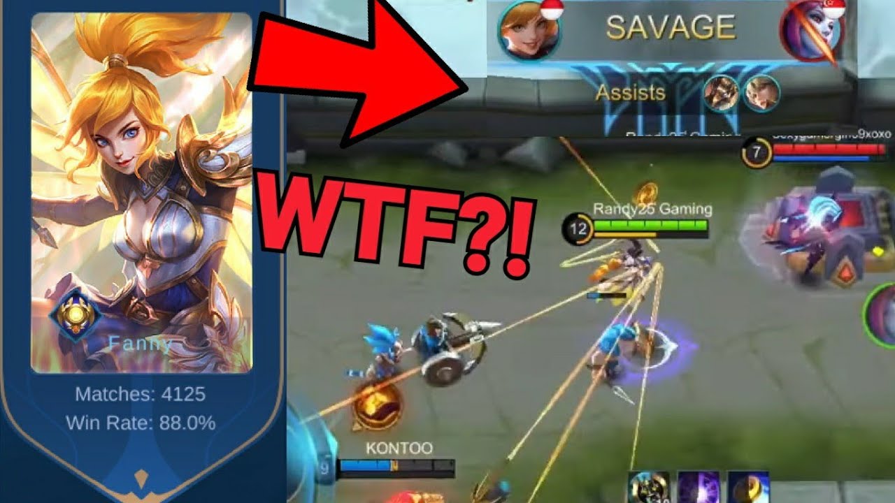 YOU NEED MORE STUNS!! Top Global Fanny Montage #8 Randy25 | Mobile Legends