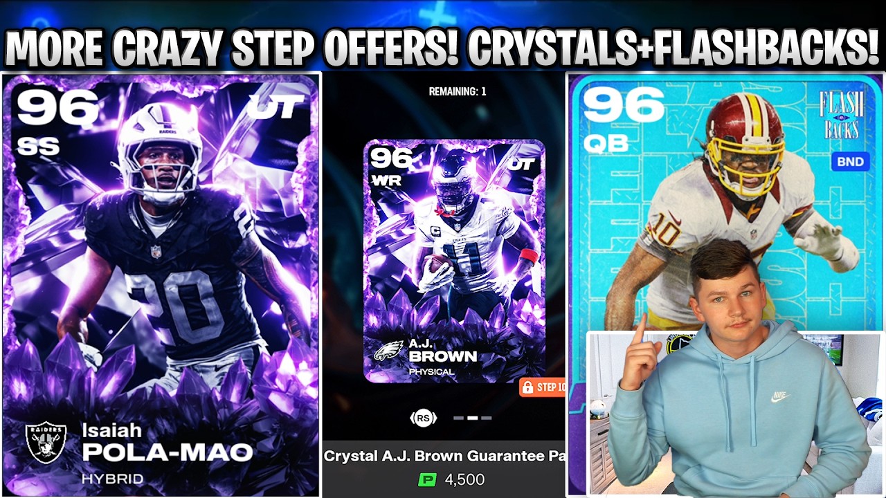 MORE CRAZY STEP OFFERS! SPEED BOOST CRYSTALS AND FLASHBACKS!