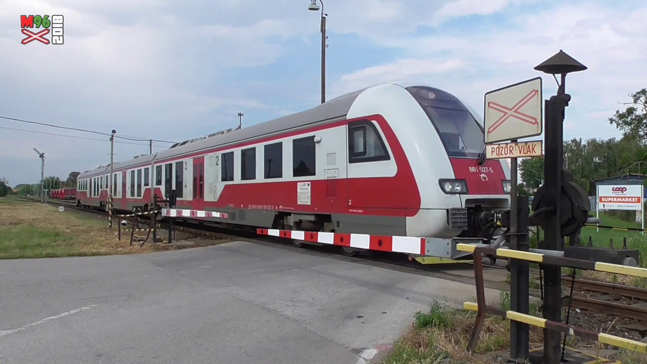 Železničné priecestie Komjatice #1 (SK) - 28.7.2018 / Železniční přejezd / Railroad crossing