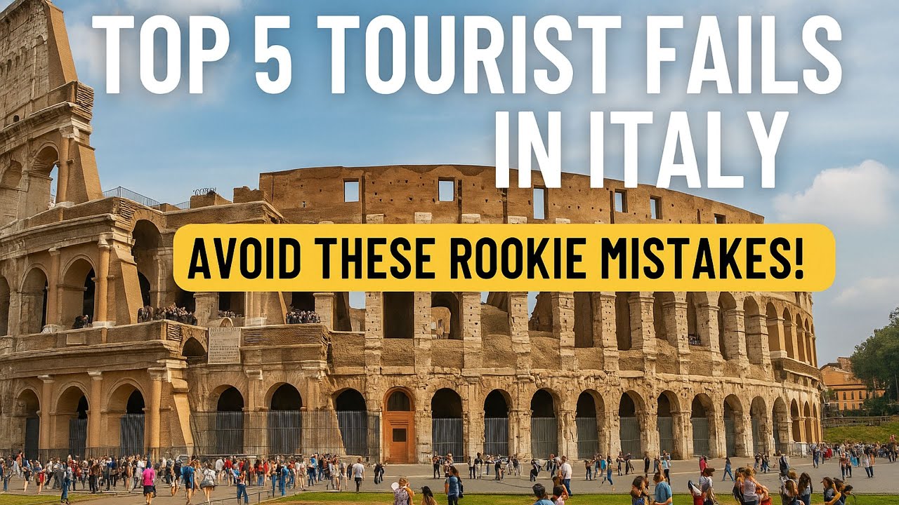 Top 5 Tourist Fails in Italy: Avoid These Rookie Mistakes!