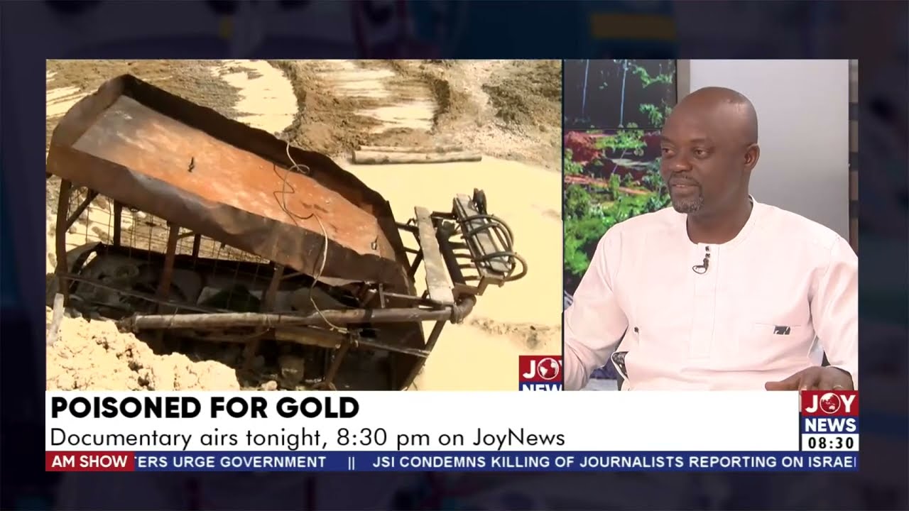 Erastus Donkor discusses his new documentary about the illegal use of  mercury in illegal mining