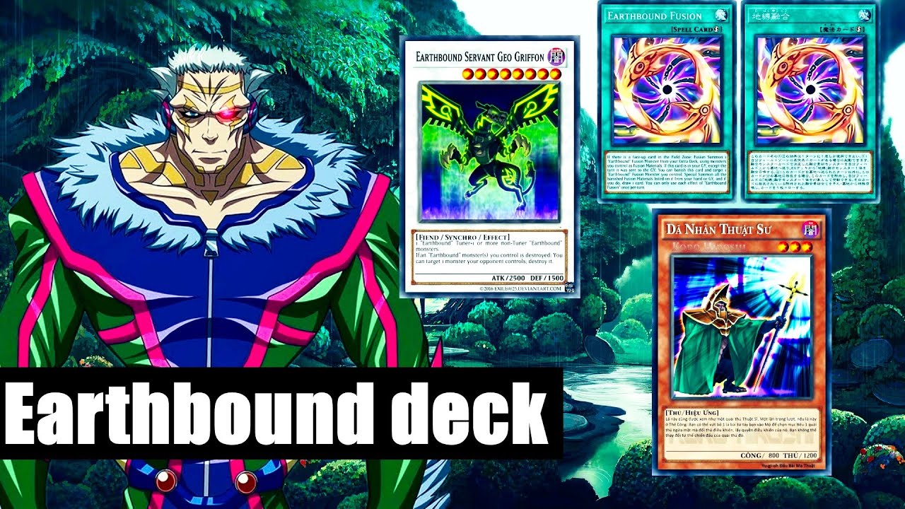 (YGOPRO) new Earthbound deck,Earthbound Fusion,Ape Magician,[PHNI]