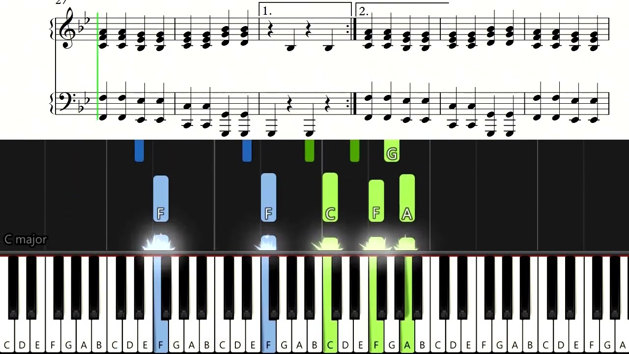 Szarość i róż - Dawid Podsiadło | partia fortepianu | piano tutorial by Paul Raksa