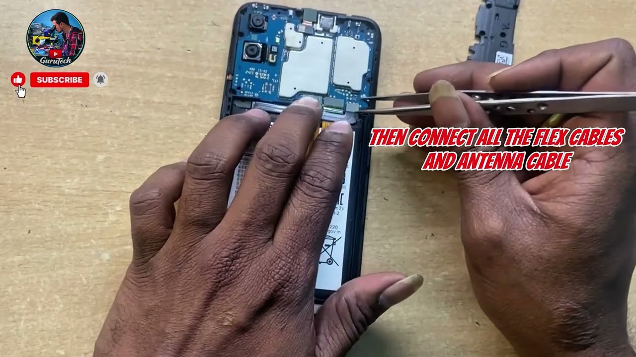 Samsung F04/A04 Open Back Panel || How to change charging board Samsung F04/A04