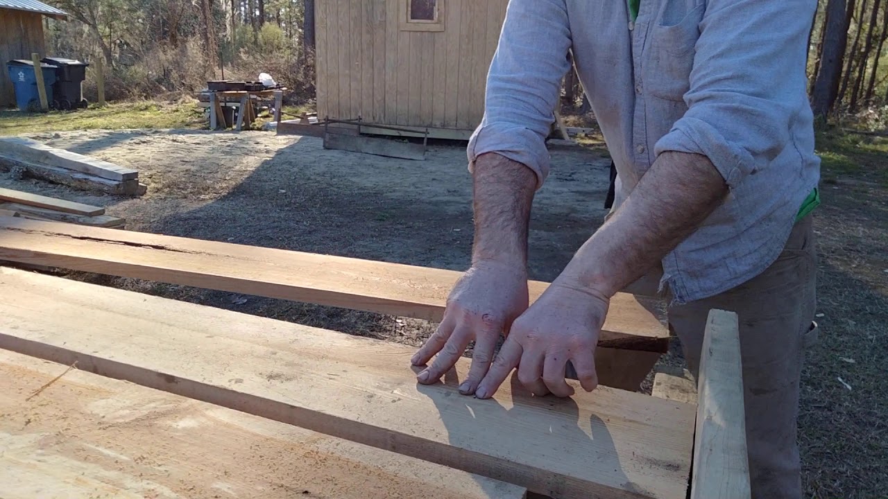 Siding a Small barn in two hours with this simple trick.
