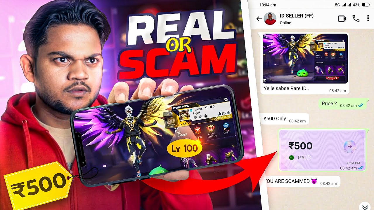 I PURCHASED RICHEST ID FROM ONLINE ID SELLER | REAL OR SCAM 🤬 | GARENA FREE FIRE