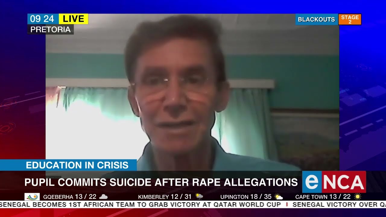 Discussion | Pupil commits suicide after rape allegations
