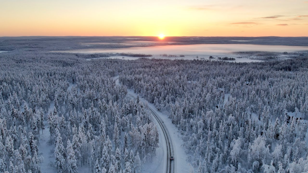 Utsuvaara, Levi, Finland - Shot on a Drone