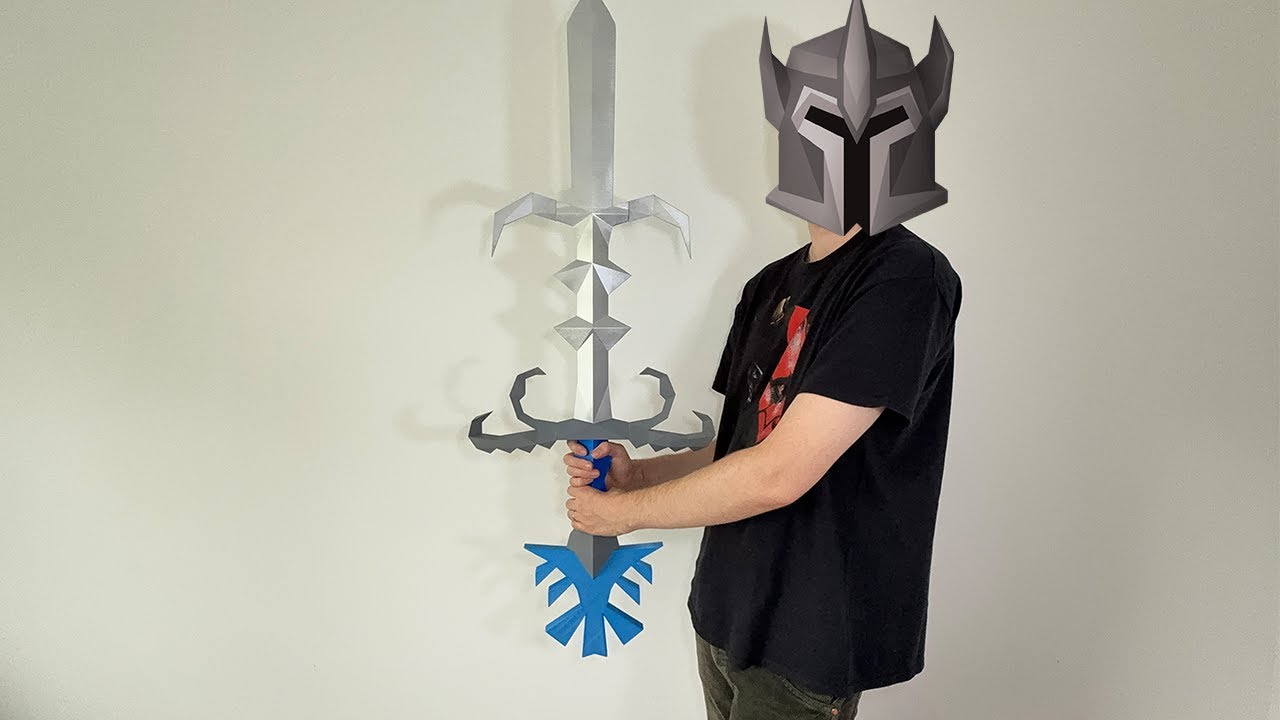 1:1 SIZE ARMADYL GODSWORD RUNESCAPE UNBOXING