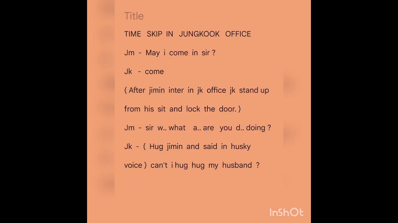 Jikook  ff  🥰  When  my  professor  husband  is missing  me  in college 🥰