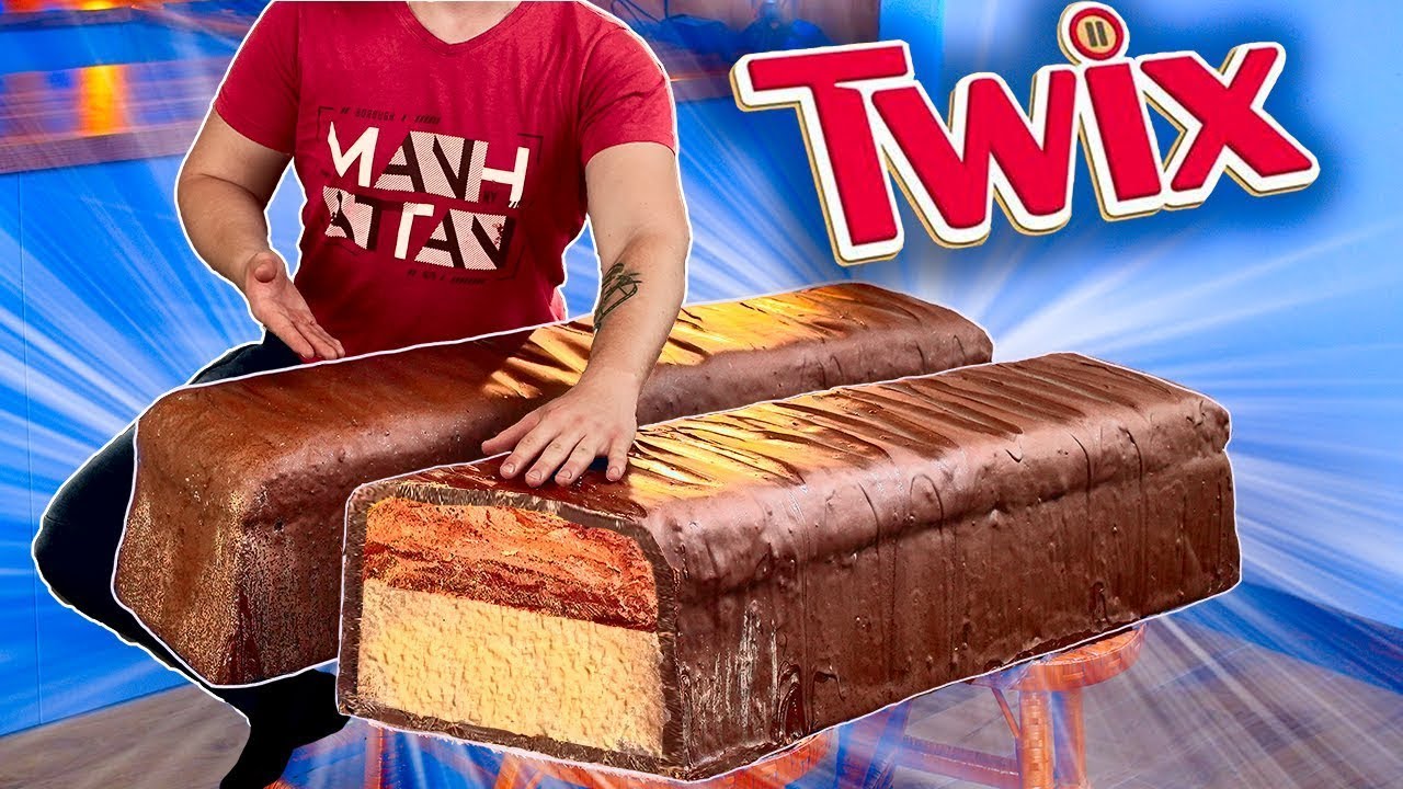 Riesen Twix | So bauen Sie das größte DIY-Twix der Welt von VANZAI KOCHEN