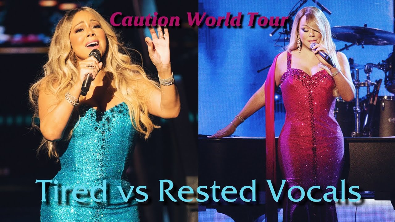 Mariah Carey Tired VS Healthy Vocals - Caution World Tour (2019)