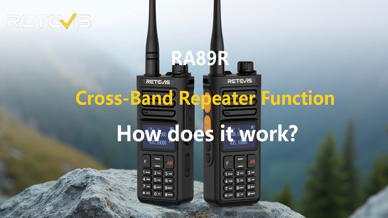 UHF vs VHF? Why Not BOTH! 🤯 RA89R Cross-Band Repeater Explained