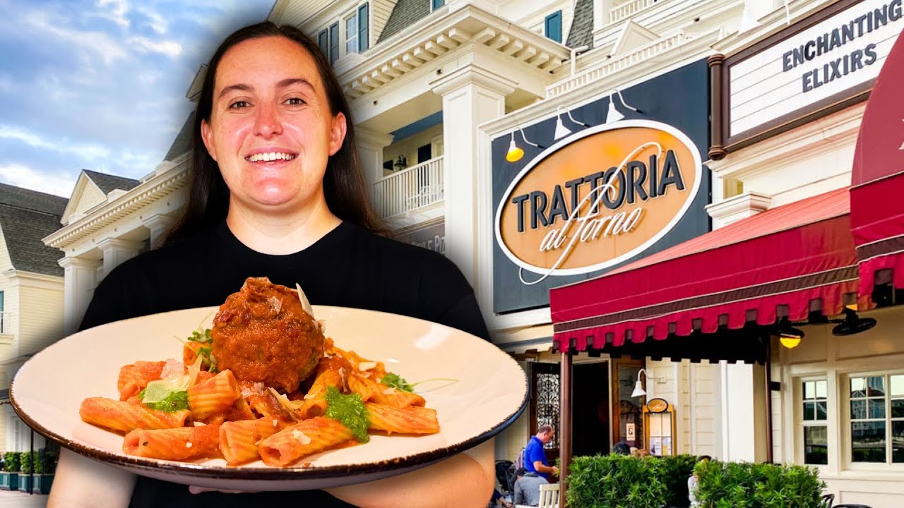 I Tried the NEW Menu at Trattoria al Forno – Disney World’s Best Italian Restaurant