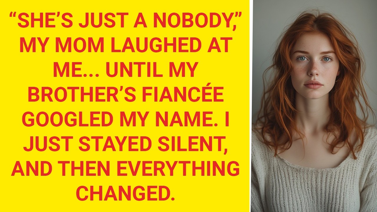 My Family Said I Was a Nobody, but Then My Brother’s Fiancée Googled Me Right at the Table — And...