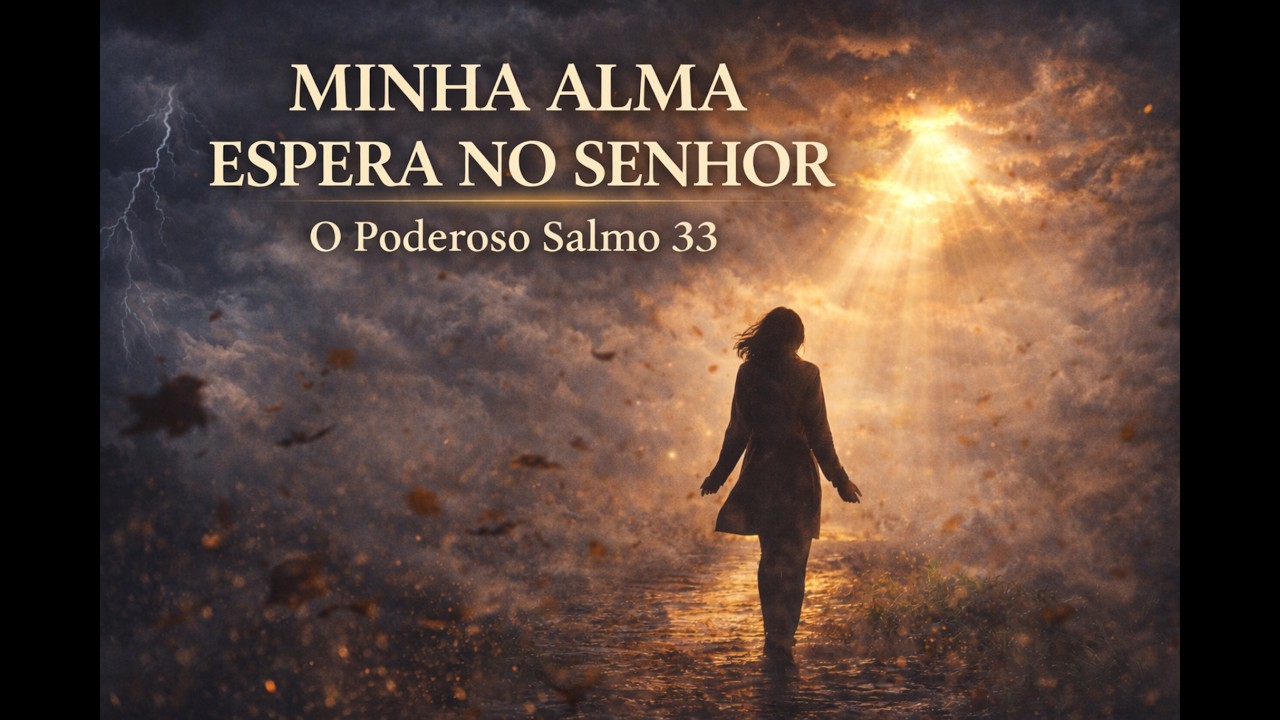 Escute Este Salmo 33 e Declare Minha Alma Espera no Senhor