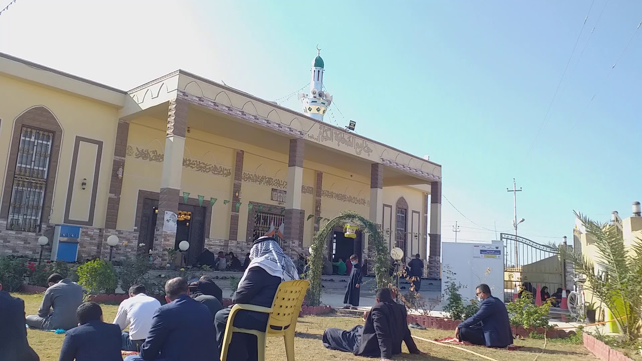 خطبة صلاة الجمعة لشيخ عوض الدوري في جامع الصحابه الكرام
