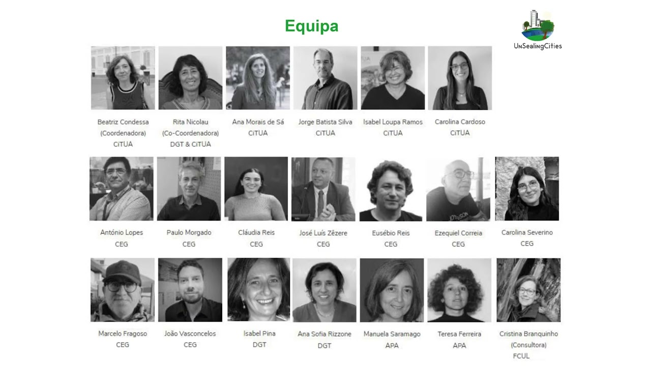 UnSealingCities - Travar a impermeabilização dos solos urbanos