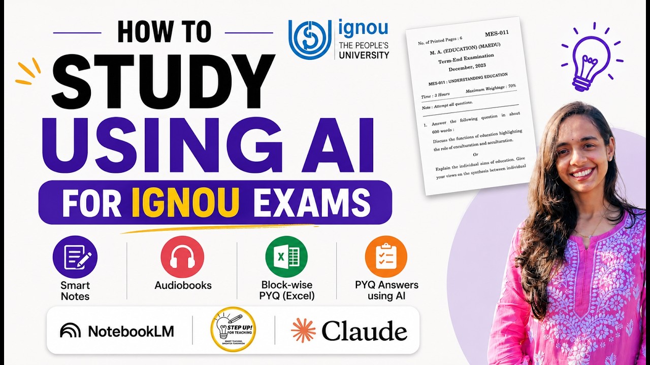 How to Use AI for IGNOU Exam Preparation