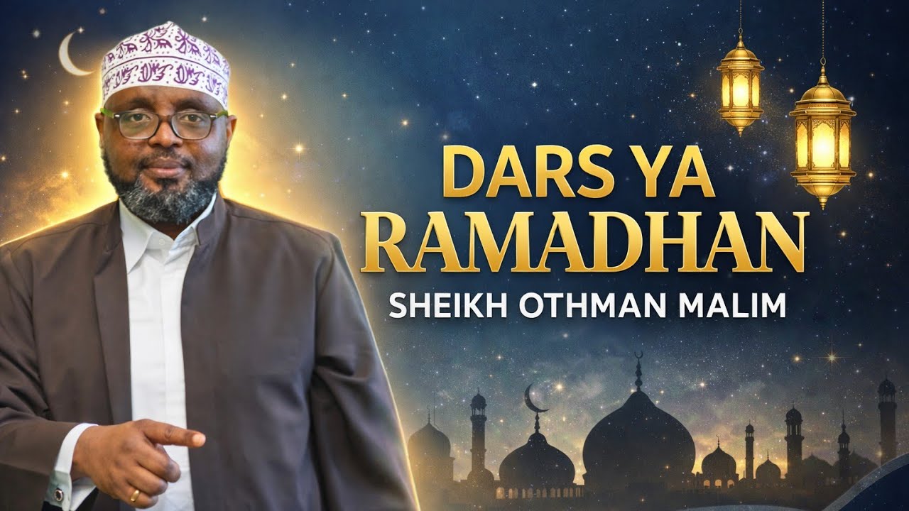 🔴LIVE DARSA YA RAMADHAN YA 8  KlUTOKA MASJID NOOR MUHAMMAD