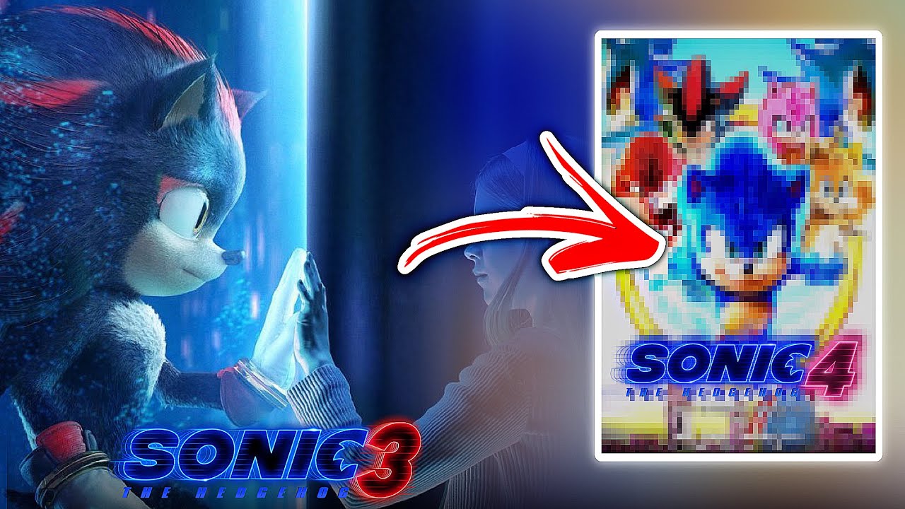 Making a custom Sonic 4 poster! (1)