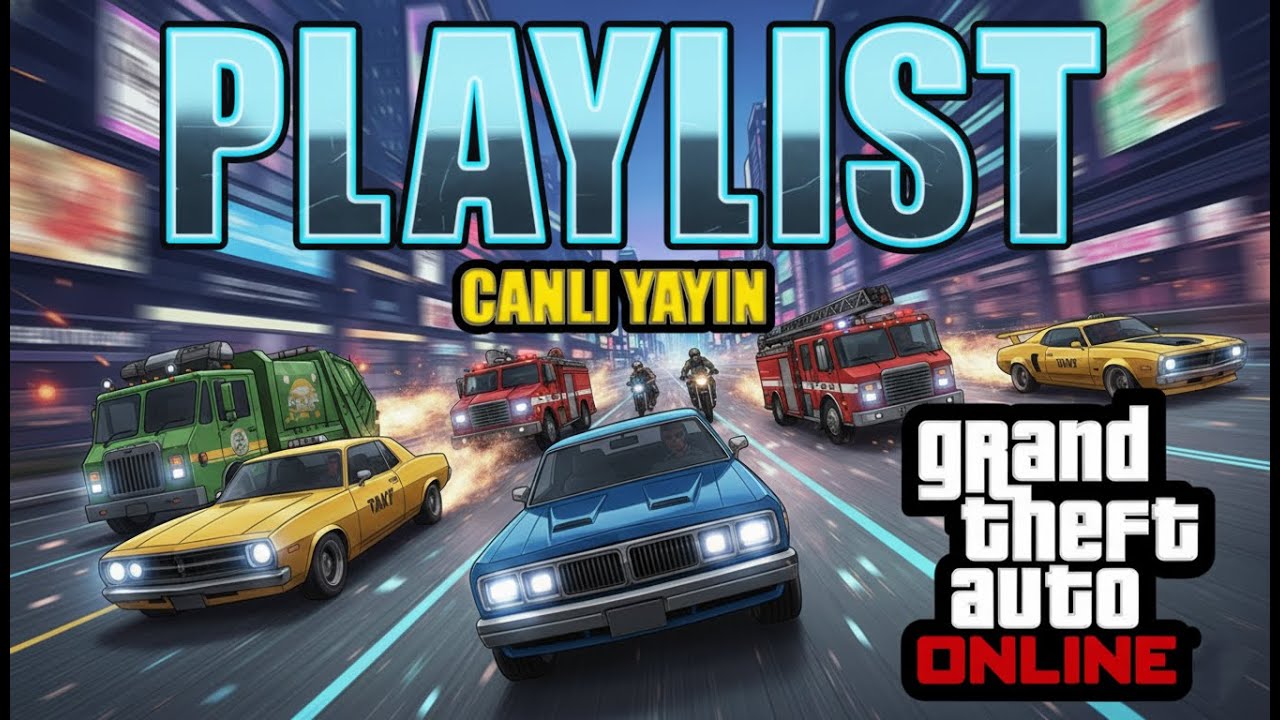 GTA PLAYLIST OYNUYORUZZZZ!!! 5 (Canlı Yayın) GTA ENHANCED