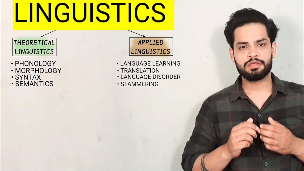 Linguistics Theoretical and Applied linguistics in hindi