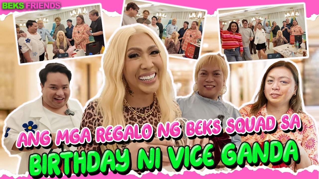 ANG MGA REGALO NG BEKS SQUAD SA BIRTHDAY NI VICE GANDA | BEKS FRIENDS | VICE GANDA | BEKS SQUAD