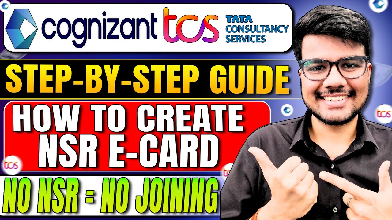 How to Create NSR E-Card | Step-by-Step Process for Freshers 2025