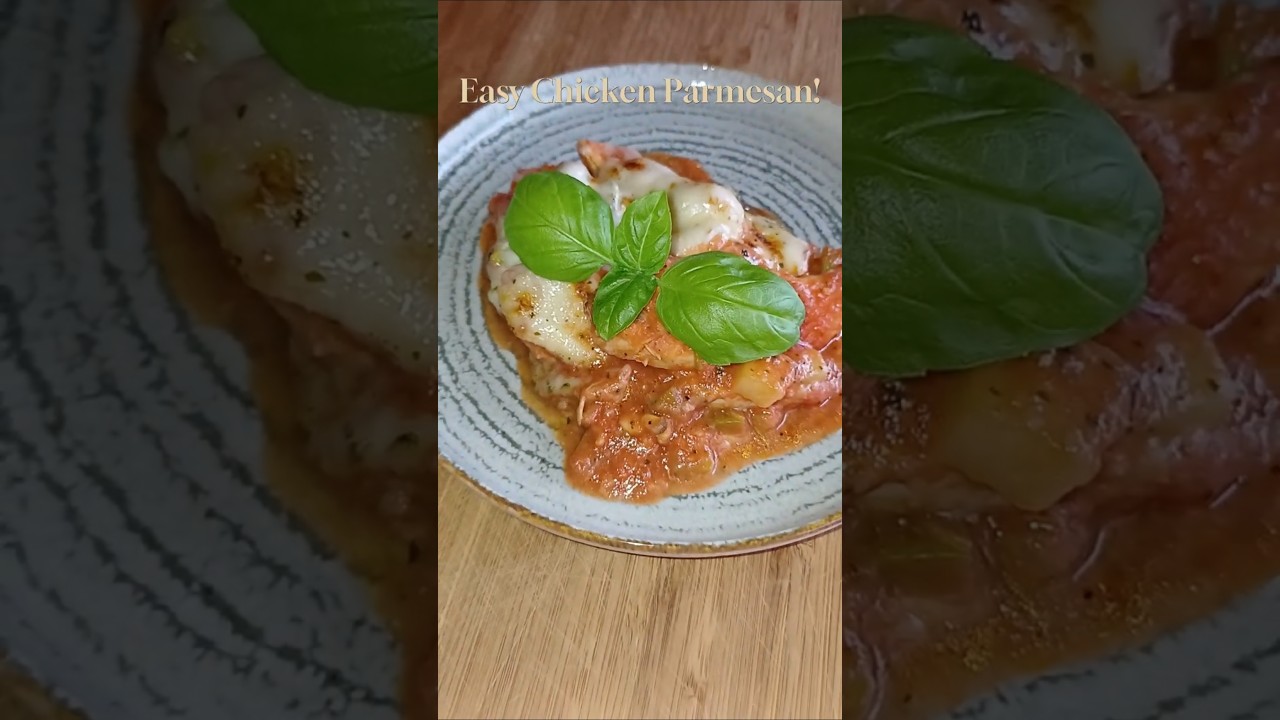 Easy Chicken Parmesan!