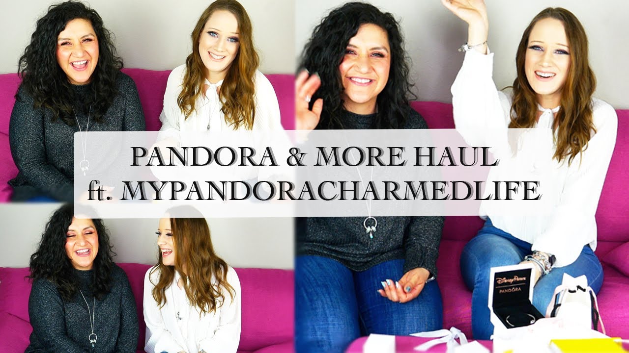 PANDORA CHARMS HAUL & MORE!  | ft. @MyPandoraCharmedLife | Kendra Scott James Avery Disney Parks