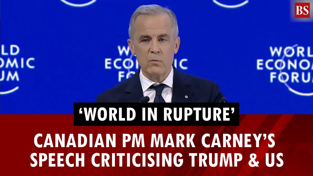 Rules-based order fading, world in a 'rupture': Canada PM Carney at Davos | WEF | Trump tariffs