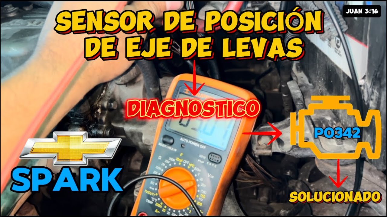 SENSOR DE EJE DE LEVAS CHEVROLET SPARK | CÓDIGO P0342 SPARK