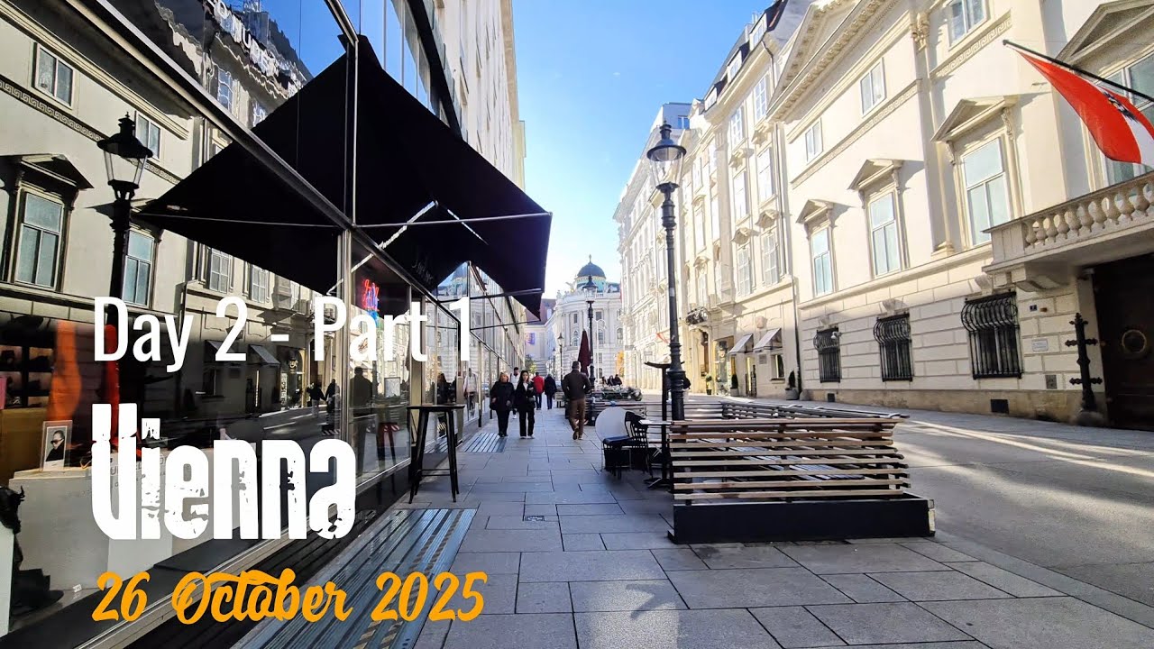 Xplorasi Ku : Vienna   Day 2 - Part 1, 26 October 2025 #vienna #viennatrip #viennatravel 