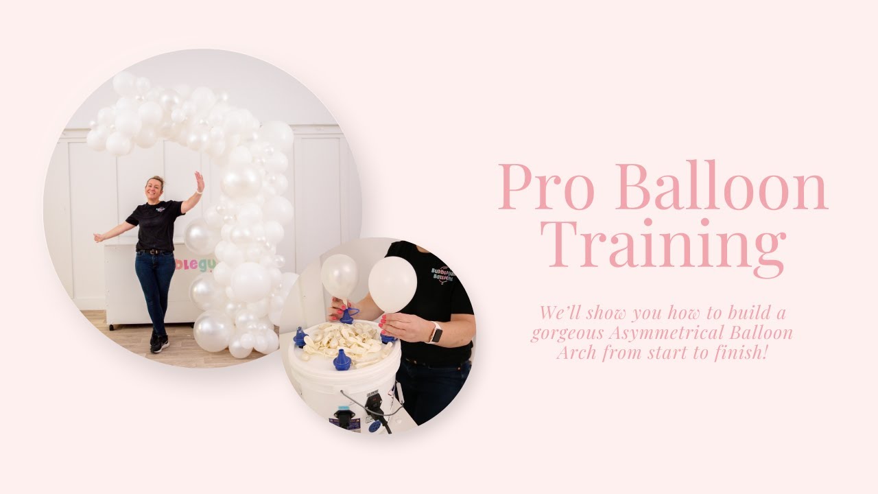 Bubblegum Direct | Pro Balloon Training: Asymmetric Balloon Arch