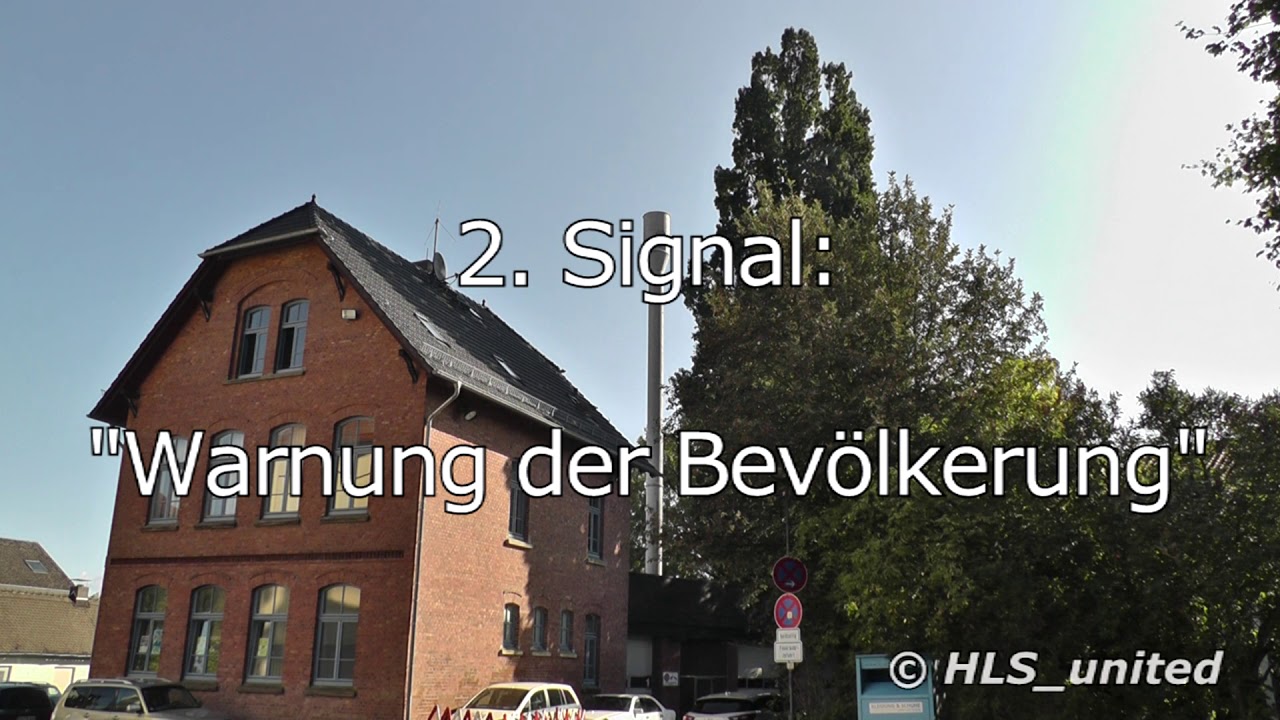 Sirenen-Probealarm Kassel 01.09.2018 - HLS Harleshausen Typ Pintsch Bamag