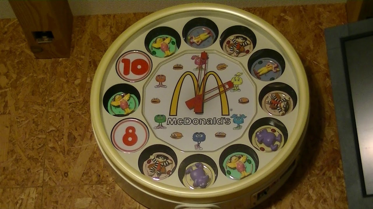 マクドナルドにあるカラクリ時計 NO.6【おもちゃのチャチャチャ】/　セイコー ファンタジア