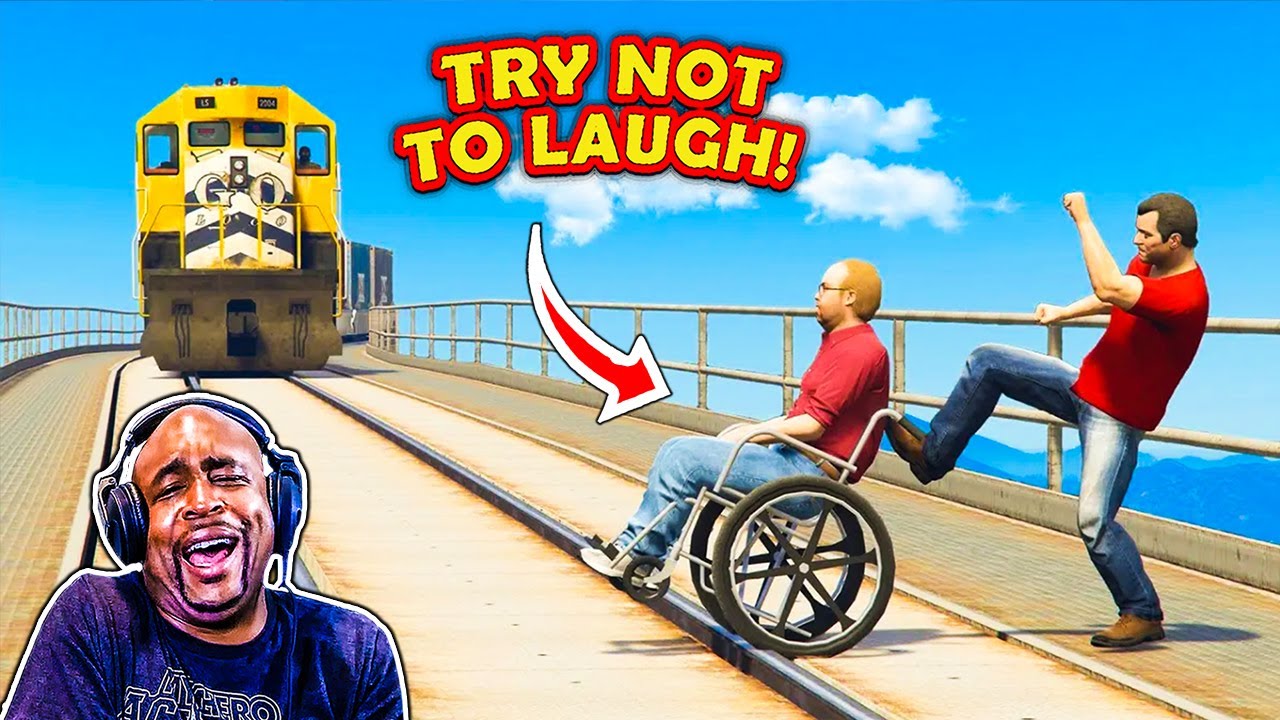 Попробуй не засмеяться | GTA Fails Edition!
