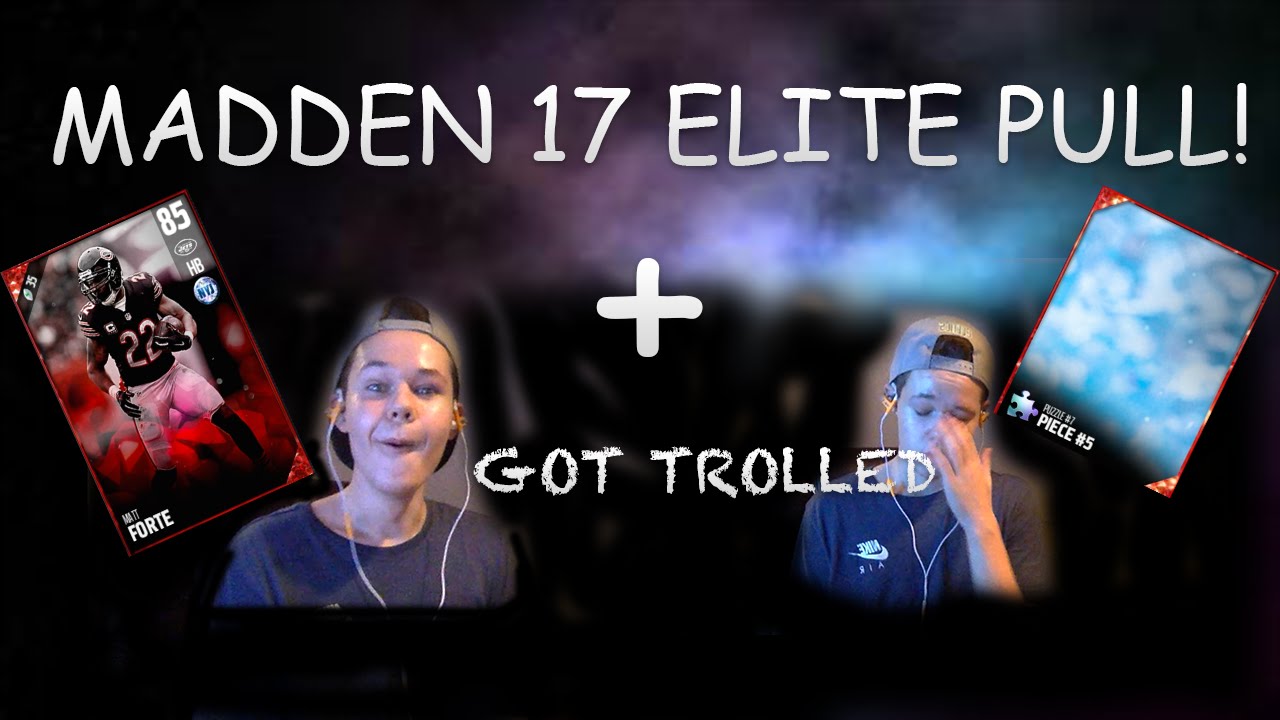 I PULLED A ELITE (funny reactions) AND GOT TROLLED!!! MUT 17 Pack Opening