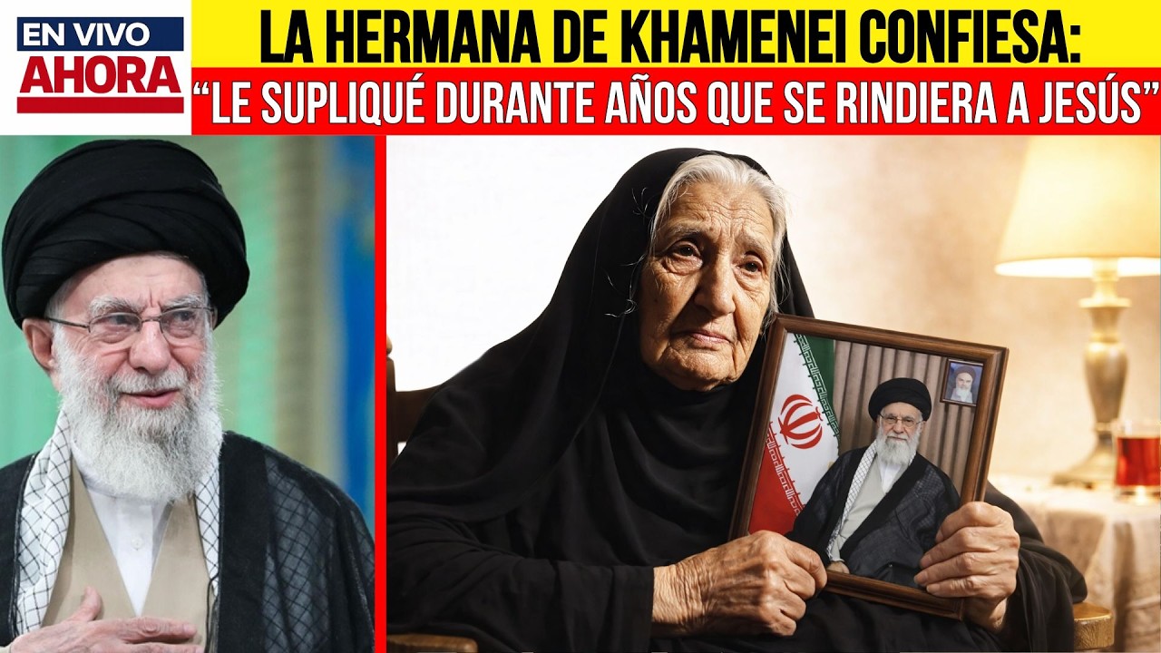 Afirmación viral: la hermana de Khamenei — “Pasé años pidiéndole que encontrara a Jesús. No escuchó”